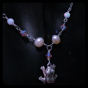 Coqui Frog One-of-a-kind Beautiful Dainty Necklace
